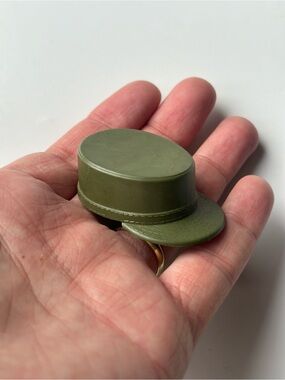 Original Vintage 1964 GI Joe By Hasbro Army Fatigue Cap Hat Green For Figure